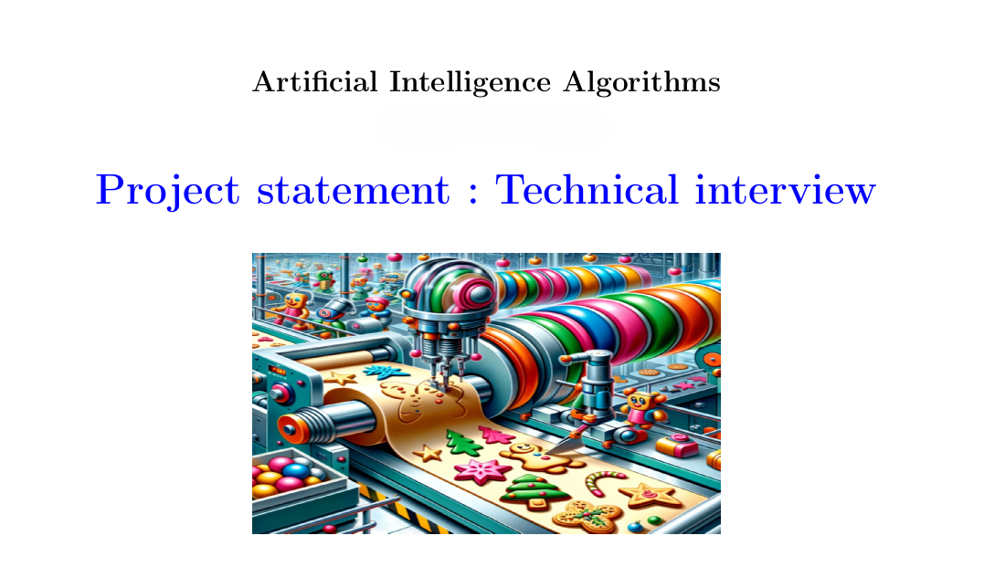 AI Algorithm Project Preview