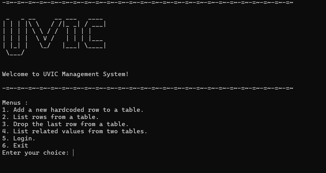 Uni Management System Preview